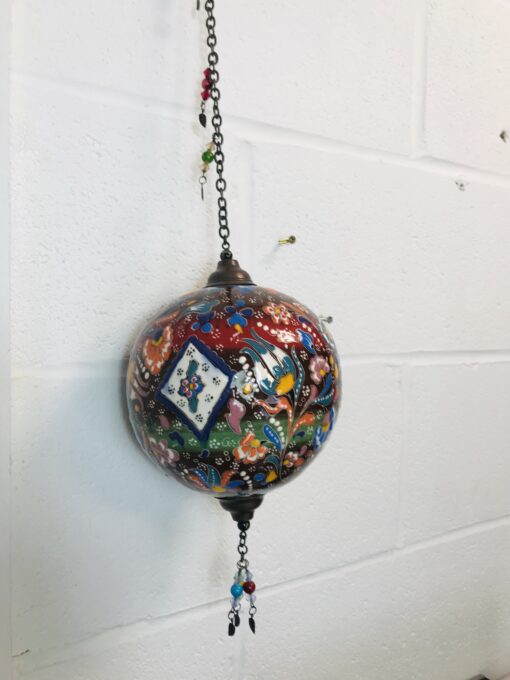 Beautiful Colorful Ball Hang - Vintage Traditional Handmade 16 cm Diameter Ball Hang
