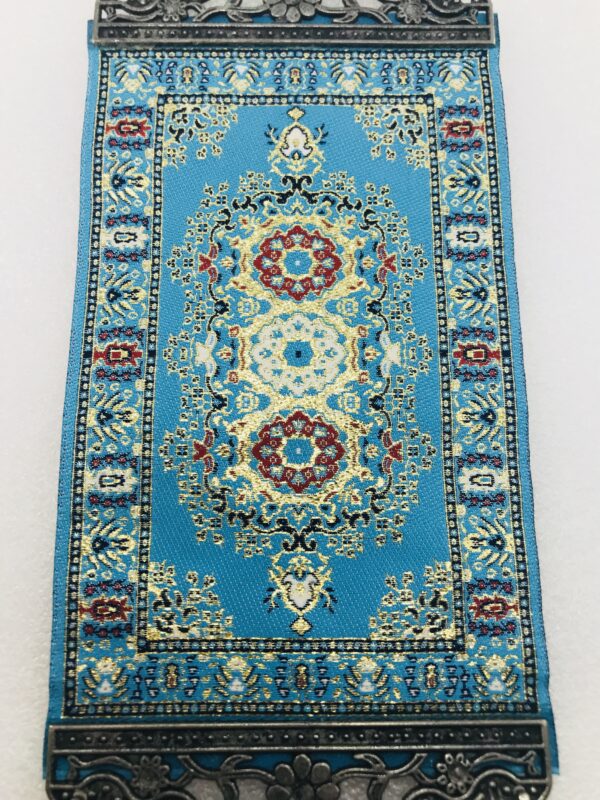 Handmade Turkish Carpet / Evil Eye – Nazar Alloy Wall Hanging