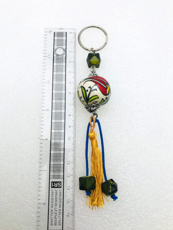 Handmade Keychain with Tassel Tail - Image 8