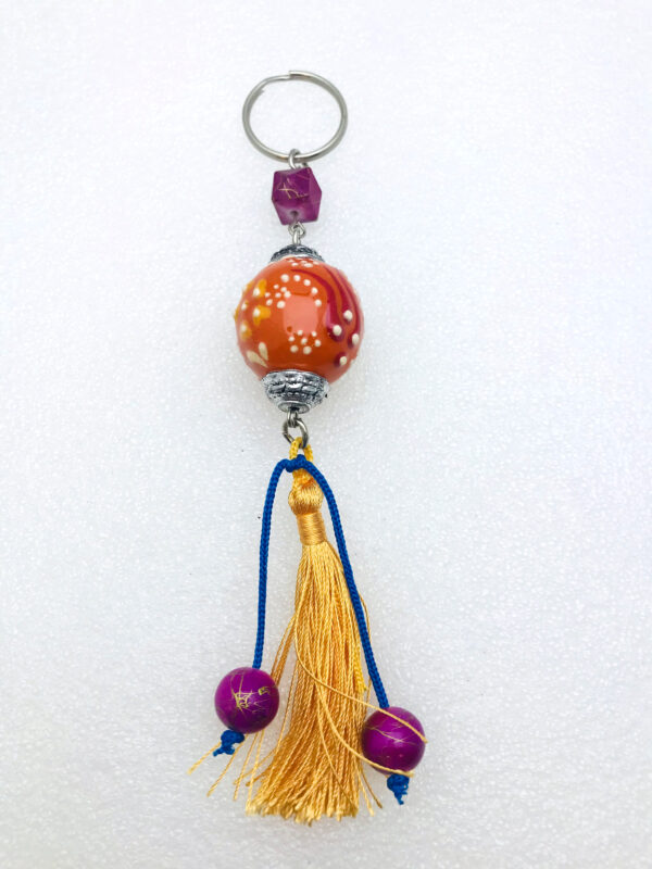 Handmade Keychain with Tassel Tail - Image 9