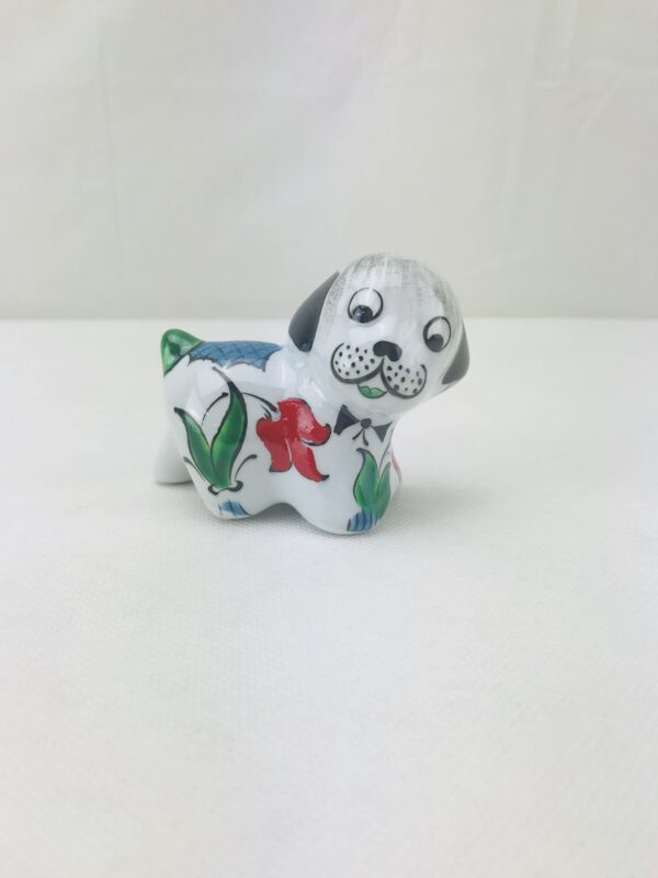 Iznik Handmade Ceramic Pet Dogs, Hand Painted Colorful Lovely Pet Dogs - Image 2