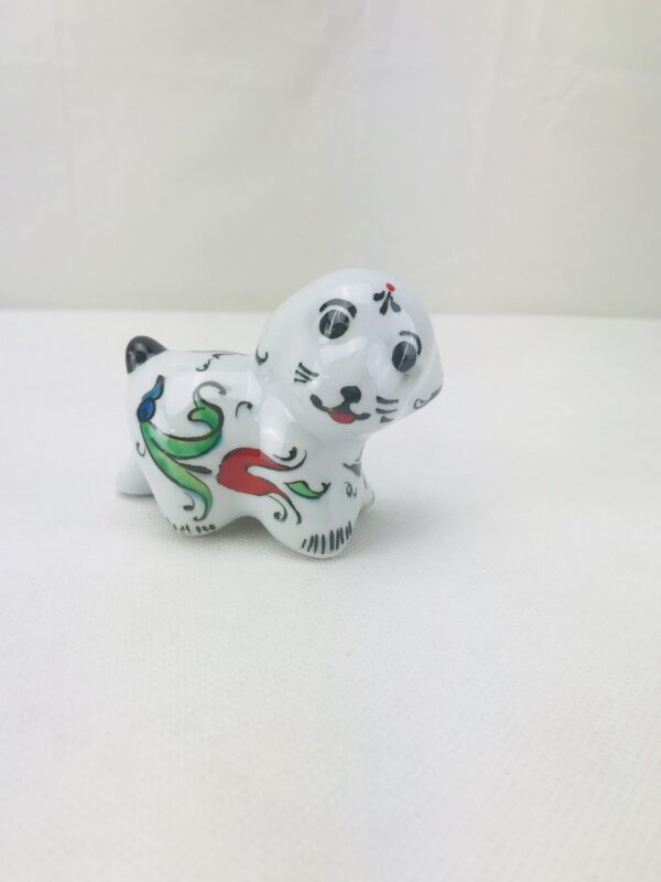 Iznik Handmade Ceramic Pet Dogs, Hand Painted Colorful Lovely Pet Dogs - Image 3