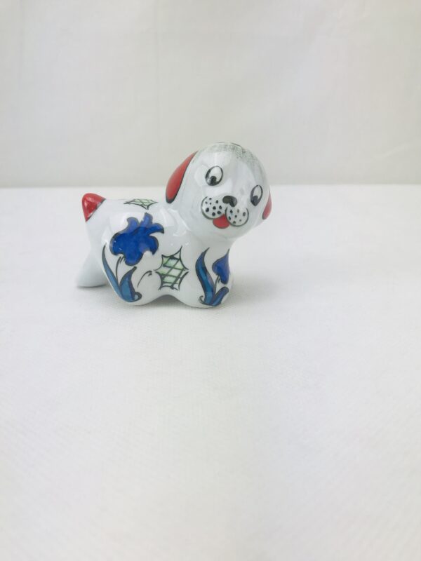 Iznik Handmade Ceramic Pet Dogs, Hand Painted Colorful Lovely Pet Dogs - Image 6