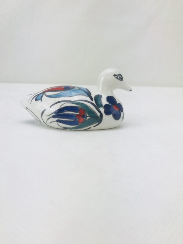 Handmade Ceramic Duck - Hand Painted Turkish Pottery - Image 7