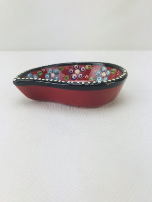 Traditional Turkish Multicolour  Hand Painted Bowl - Small - Snack ,Jewellery, Ring, Mandala Bowl Dish - Image 9