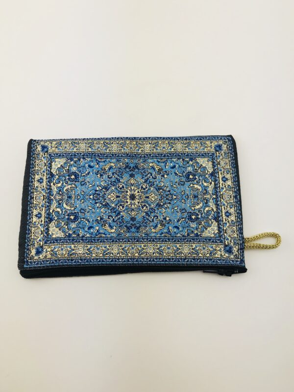 Traditional Turkish Handmade Purse with Zipper - Image 4