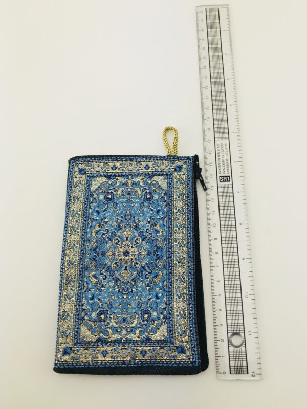 Traditional Turkish Handmade Purse with Zipper - Image 6