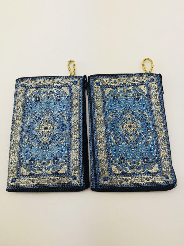 Traditional Turkish Handmade Purse with Zipper - Image 2