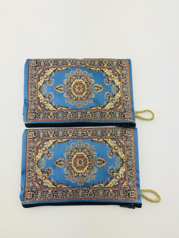 Traditional Turkish Handmade Purse with Zipper - Image 4