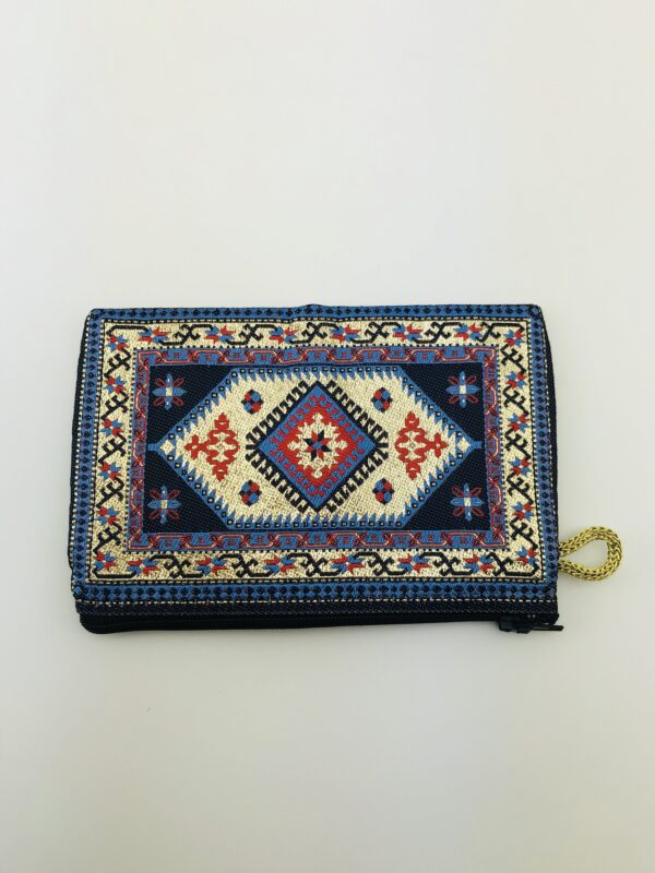 Traditional Turkish Handmade Purse with Zipper