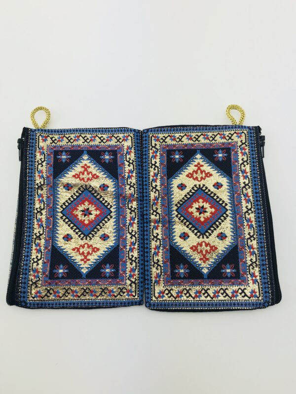 Traditional Turkish Handmade Purse with Zipper - Image 5