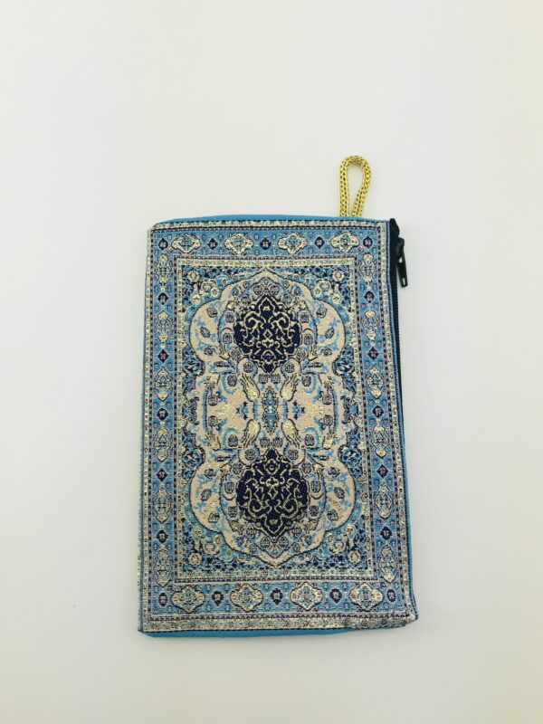 Traditional Turkish Handmade Purse with Zipper - Image 5