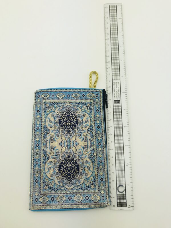 Traditional Turkish Handmade Purse with Zipper - Image 6