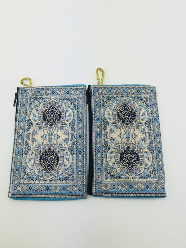 Traditional Turkish Handmade Purse with Zipper - Image 2