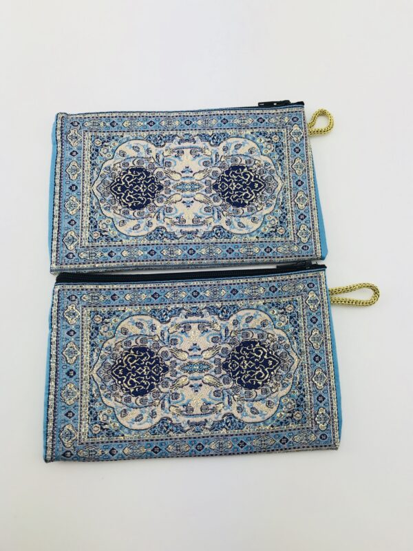 Traditional Turkish Handmade Purse with Zipper - Image 3