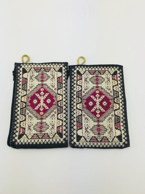 Traditional Turkish Handmade Purse with Zipper