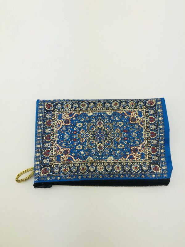 Traditional Turkish Handmade Purse with Zipper - Image 3