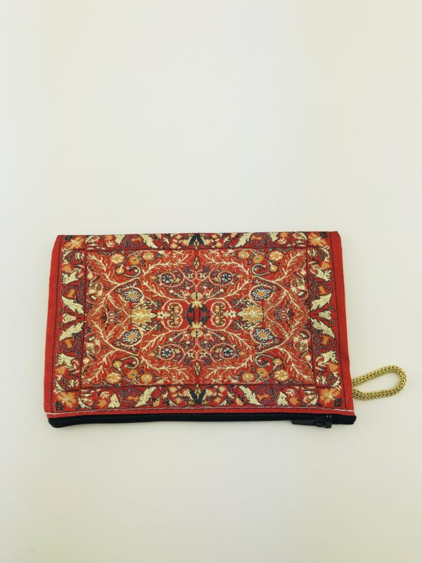 Traditional Turkish Handmade Purse with Zipper - Image 2