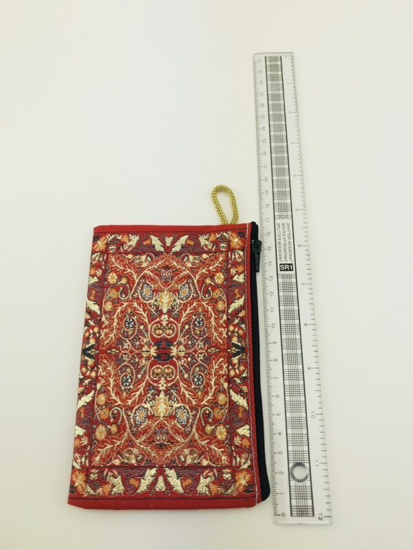 Traditional Turkish Handmade Purse with Zipper - Image 4