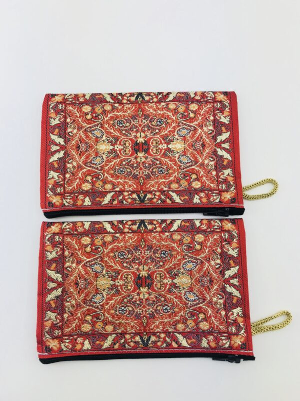 Traditional Turkish Handmade Purse with Zipper - Image 6