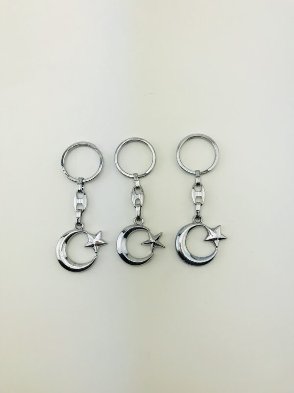 Keychain with Star and Crescent - Hilal - Image 2