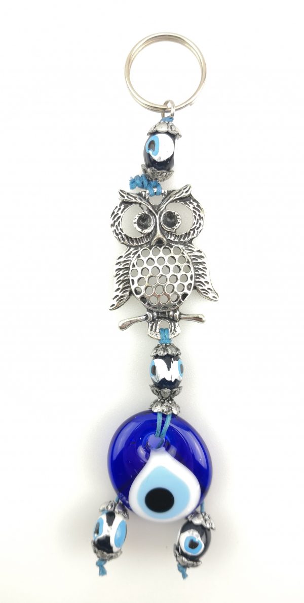 Handmade Animals Keychain with Lucky Evil Eye - Nazar Alloy - Xmas Gift - Image 6