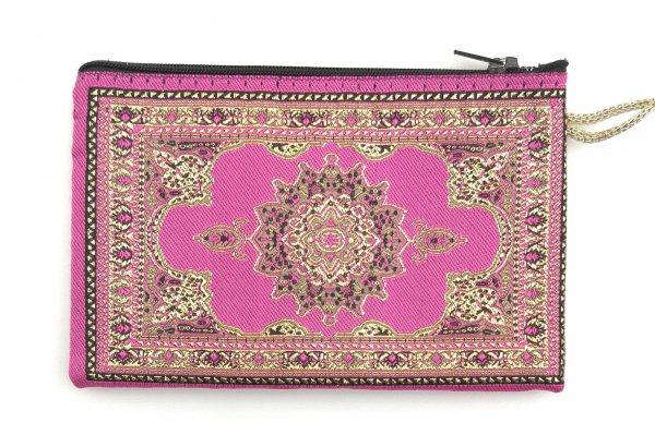 Traditional Turkish Handmade Purse with Handmade Kilim Carpet Patterns - Image 7