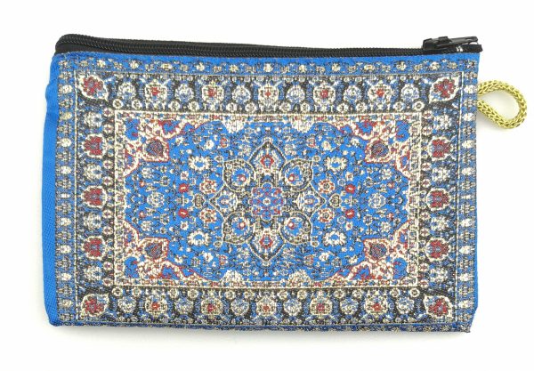 Traditional Turkish Handmade Purse with Handmade Kilim Carpet Patterns - Image 3