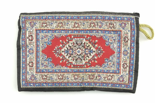 Traditional Turkish Handmade Purse with Handmade Kilim Carpet Patterns - Image 10