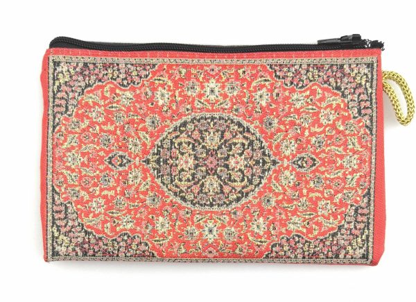 Traditional Turkish Handmade Purse with Handmade Kilim Carpet Patterns - Image 11