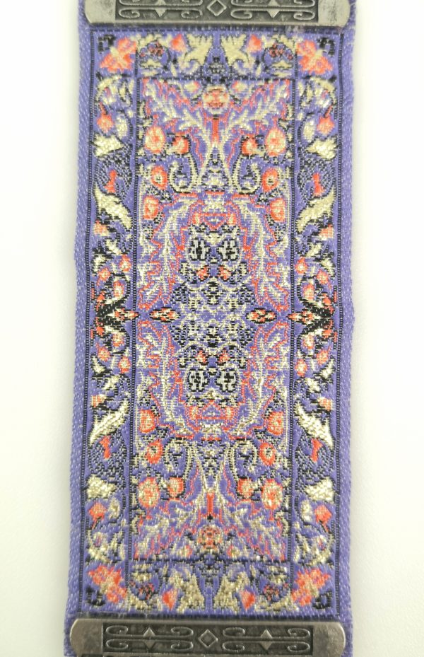 Handmade Turkish Carpet Wall Hanging - Evil Eye - Nazar Alloy - Image 3