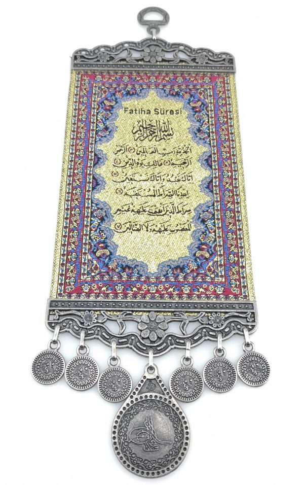 Islamic Art Handmade Wall Hanging - Sura " Fatiha " Inscription - Image 5