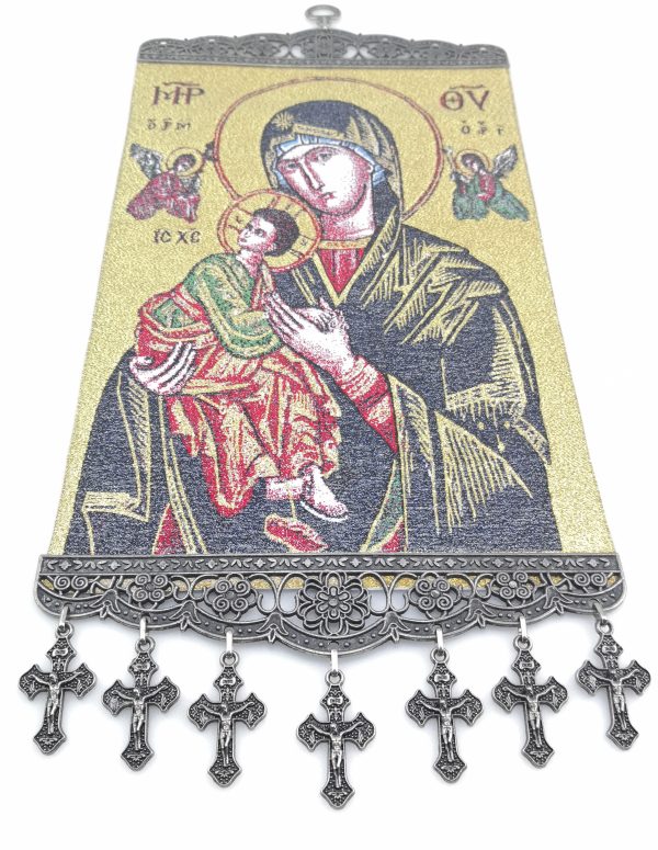 Handmade Wall Hanging - Mary and Baby Jesus - Image 4