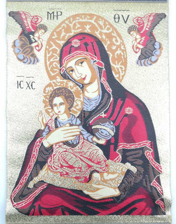 Handmade Wall Hanging - Mary and Baby Jesus - Image 3