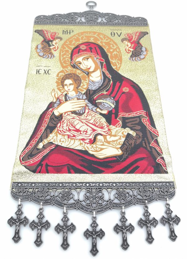 Handmade Wall Hanging - Mary and Baby Jesus - Image 5