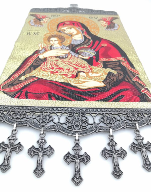 Handmade Wall Hanging - Mary and Baby Jesus - Image 6