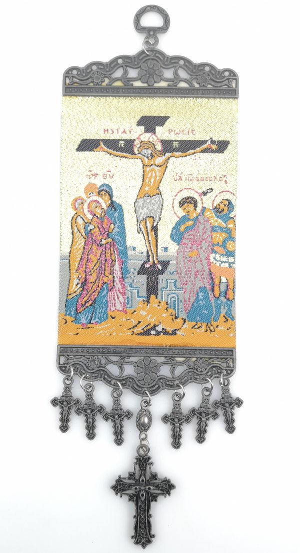 Handmade Wall Hanging - Jesus on a Cross