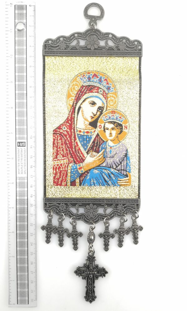 Handmade Wall Hanging - Mary and Baby Jesus - Image 4