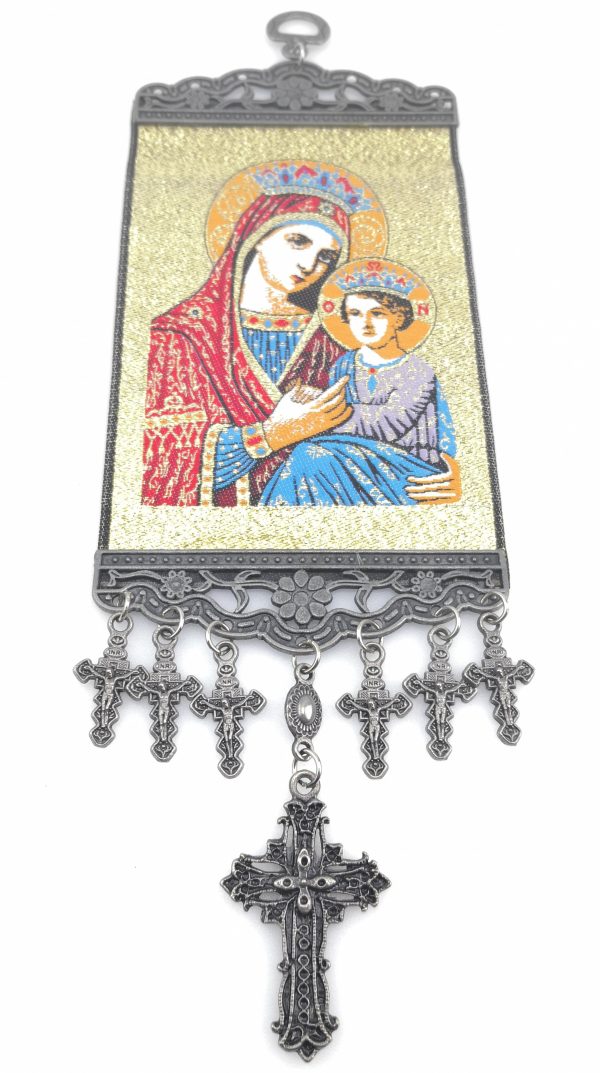 Handmade Wall Hanging - Mary and Baby Jesus - Image 5