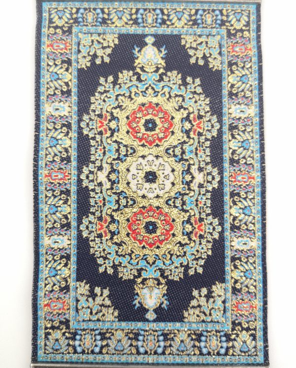 Handmade Turkish Carpet Wall Hanging - Evil Eye - Nazar Alloy - Image 3