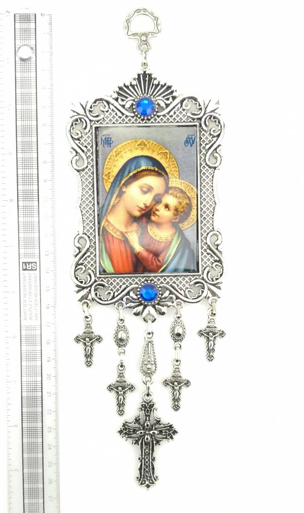 Handmade Wall Hanging - Mary and Baby Jesus - Image 4