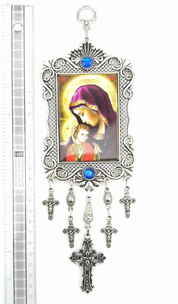 Handmade Wall Hanging - Mary and Baby Jesus - Image 4