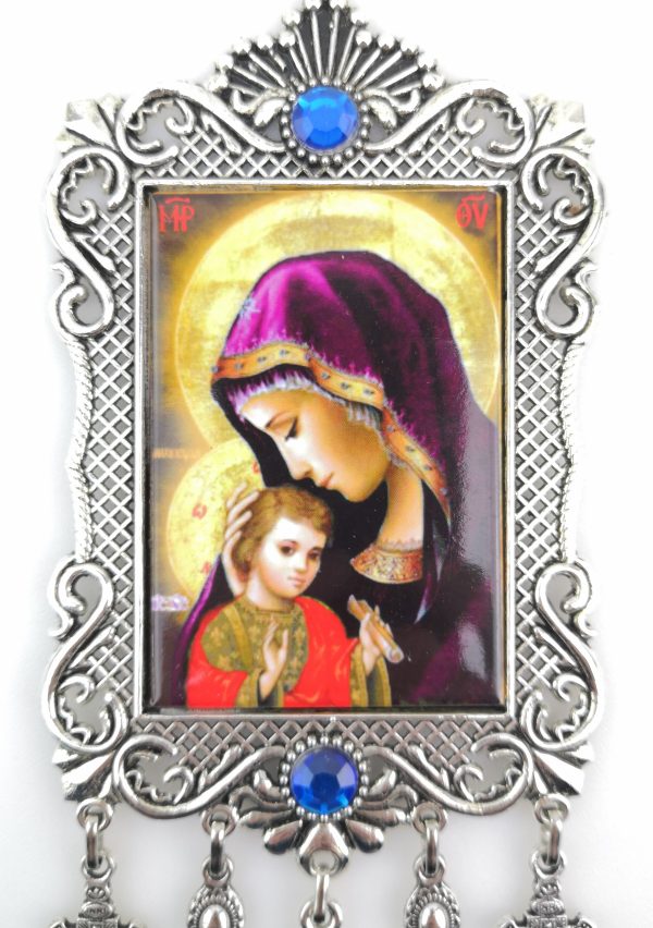 Handmade Wall Hanging - Mary and Baby Jesus - Image 3