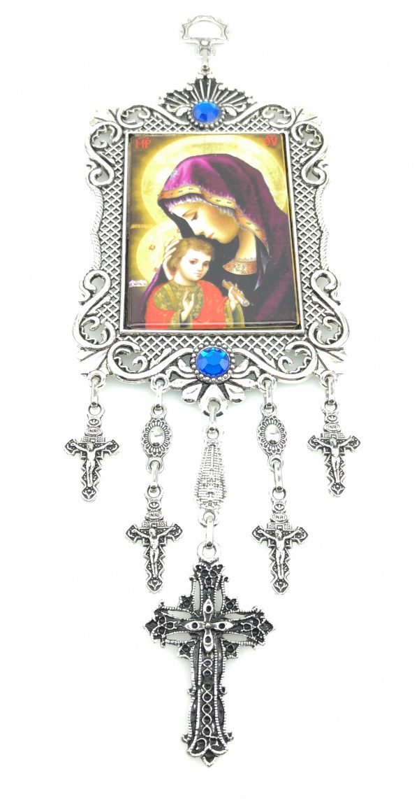 Handmade Wall Hanging - Mary and Baby Jesus - Image 5