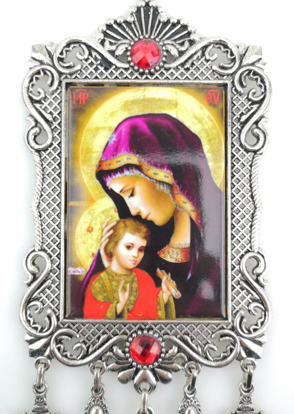 Handmade Wall Hanging - Mary and Baby Jesus - Image 3