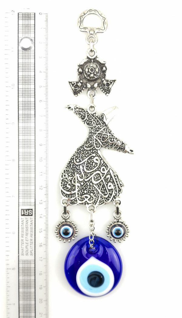 Handmade Wall Hanging Rumi/Dervish - Evil Eye - Nazar Alloy - Ramadan Sale - Image 4