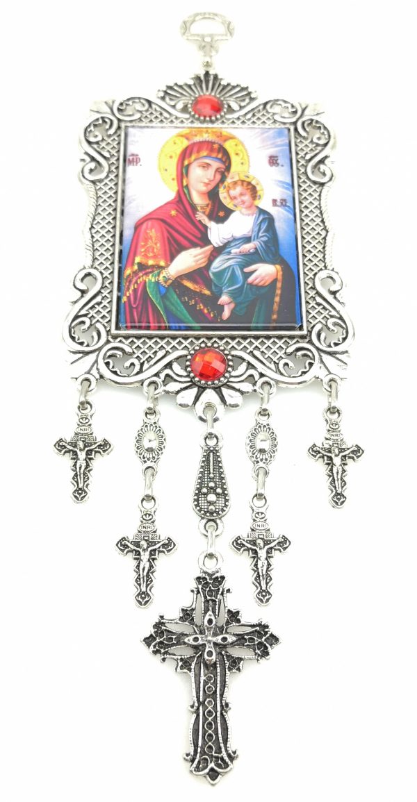 Handmade Wall Hanging - Mary and Baby Jesus - Image 5