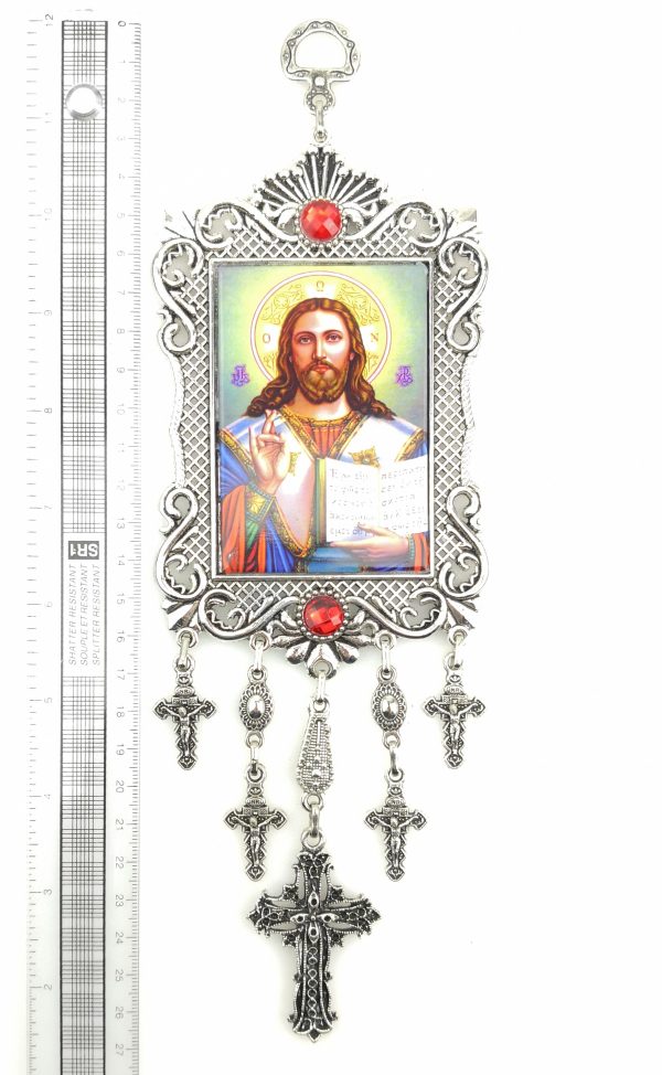 Handmade Jesus Wall Hanging - Image 4