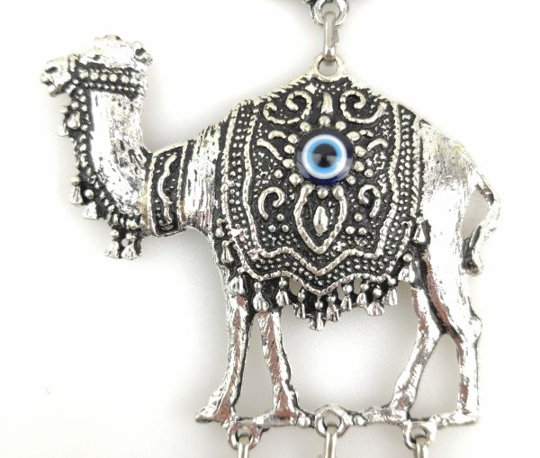 Handmade Camel Wall Hanging - Evil Eye - Nazar Alloy - Xmas Gift - Image 3