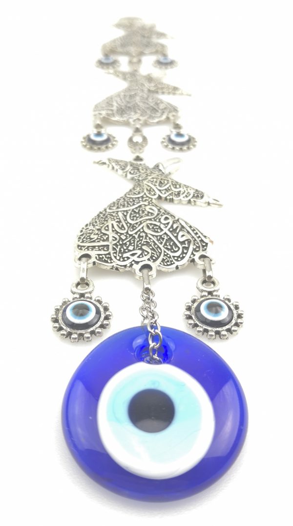 Whirling Dervish Wall Hanging - Evil Eye - Nazar Alloy - Ramadan Sale - Image 6